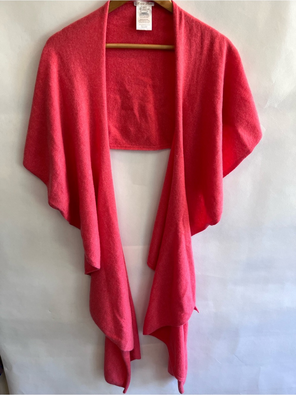 Minnie Rose Cashmere Scarf Wrap 100% Cashmere